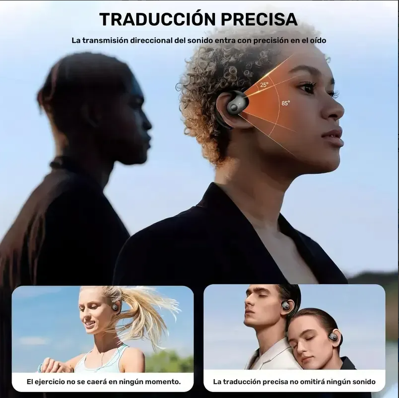 Nuevos Audífonos TraducePro: Entiende y Hazte Entender Donde Sea!!